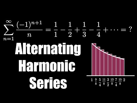 Geometry of the Alternating Harmonic Series (visual proof)