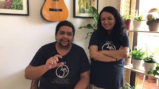 Strings’N’Strokes | Channel Launch Video | Teaching couple in Dubai | art and music | introduction |
