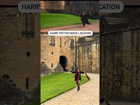 ✨Real life Hogwarts✨ This castle was used as Hogwarts in part 1 & 2 #shorts #harrypotter #uktravel