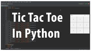 Tic Tac Toe In Python [  X/O ][ Pyhton 3 -- Pycharm ][ Windows ][ Tkinter ]