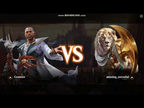 【MTGA】2019.03.10 EsperControl vs WB Aggro