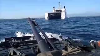 Download lagu TANK AMPHIBI KEMBALI KE KAPAL PERANG LANDING PLATFORM DOCK / LPD / KAPAL RS mp3