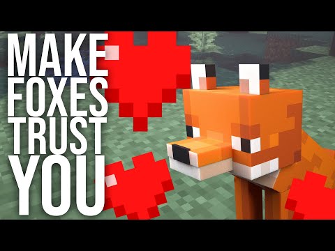 OMGcraft - Minecraft Tips & Tutorials! - How To Tame Foxes in Survival Minecraft