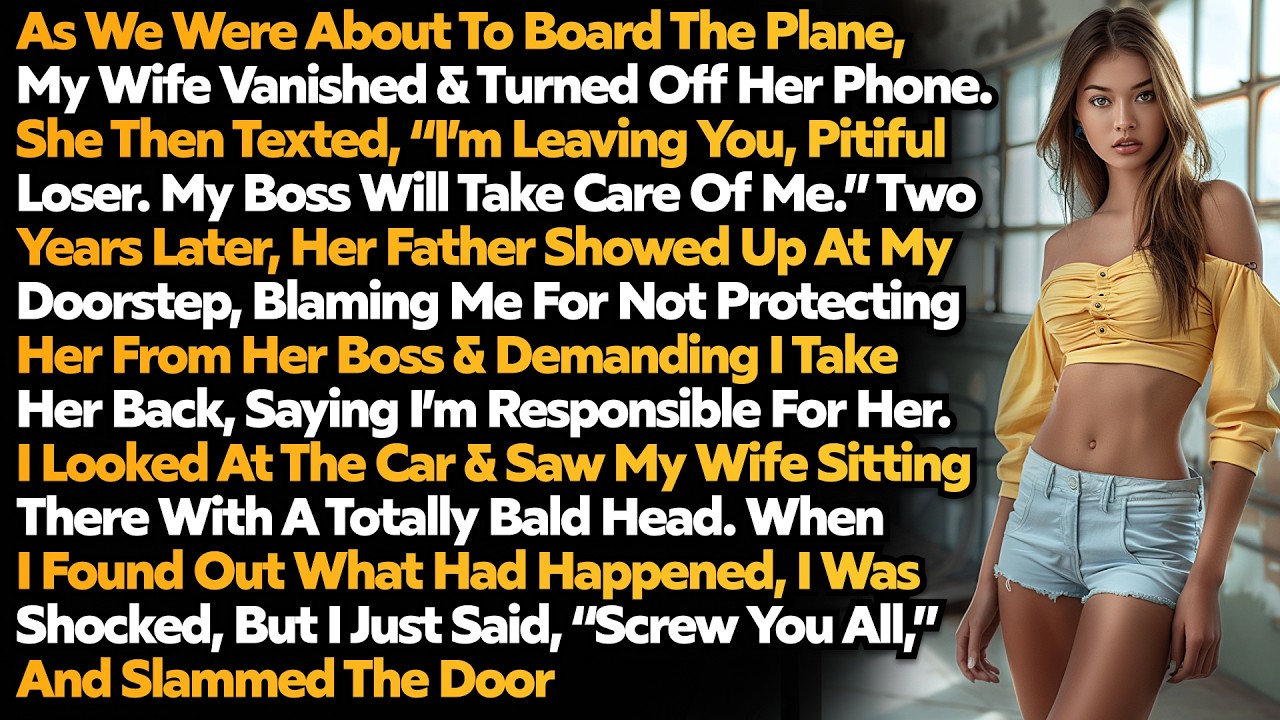 Cheating Wife Vanished w/ AP; 2 Yrs Later Her Dad Showed Up Demanding I Take Her Back Bc She Regrets