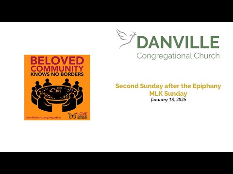 January 18, 2026 – Second Sunday after the Epiphany, MLK Sunday