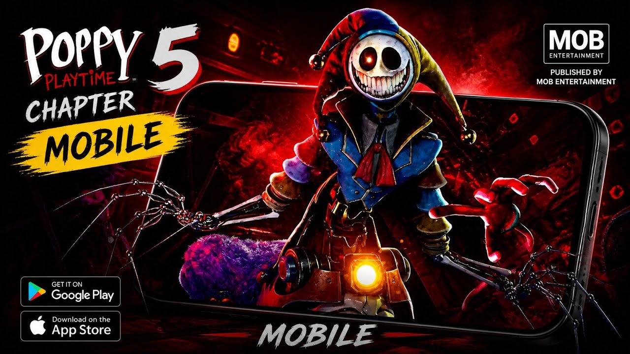 Poppy Playtime Chapter 5 Mobile/Trailer2 End/Release Date /#mobentertainment 