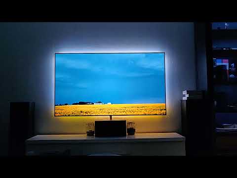 Selfmade Ambilight on LG C9 65" OLED by Rick Koggel - Transient 2 - 4K, UHD, 1000FPS