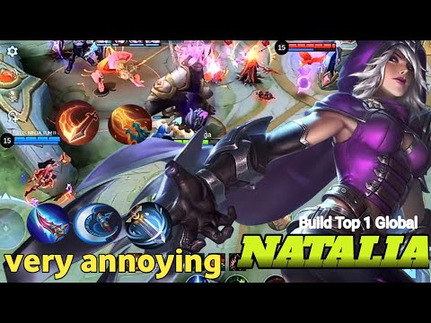 I WILL ALWAYS BE ANNOYING | natalia revamp 2023 | mobile legends best build 2023