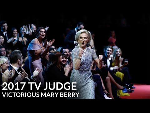 NTA 2017 Victorious Mary Berry