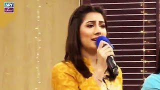 Mehwish Hayat sung a beautiful song in Salam Zindagi