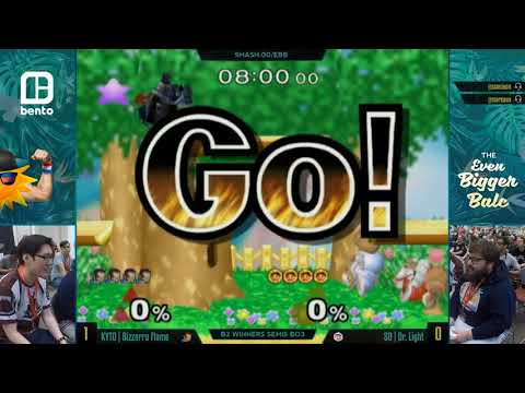 The Even Bigger Balc - KYTO | Bizzarro Flame (Ganon) vs SD | Dr. Light (IC) - Singles Pools - SSBM