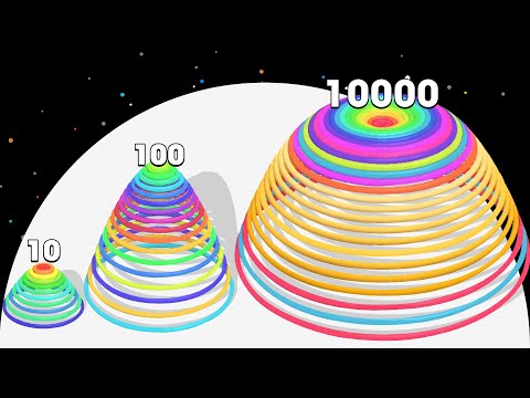 Max Level Layers! - CIRCLE RUNNER 3D (ASMR Gameplay) #gameluctus