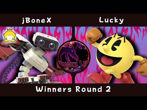 Dragon's Lair 94 - jBoneX (R.O.B/Peach) vs. Lucky (Pac-Man) - Winners Round 2