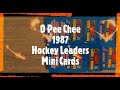 1987 O Pee Chee Mini Hockey Cards