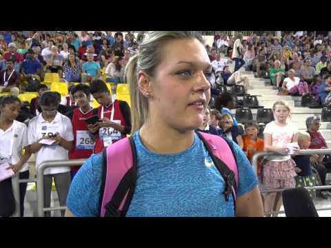 Sandra Perkovic happy to get a victory under her belt in Doha