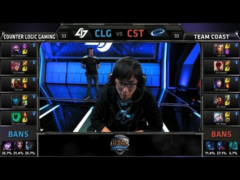 NA LCS CLG vs CST Game 2 Highlights (NA LCS Spring 2015)