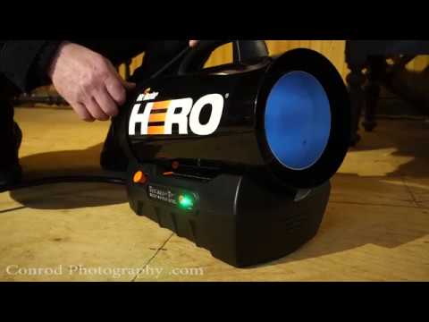 Mr.Heater Hero- test / review- cordless propane heater photo on location