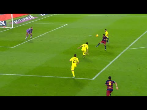 🔥 Neymar’s Genius Goal vs Villarreal! 🎩⚡ Flick & Volley Magic | 2015