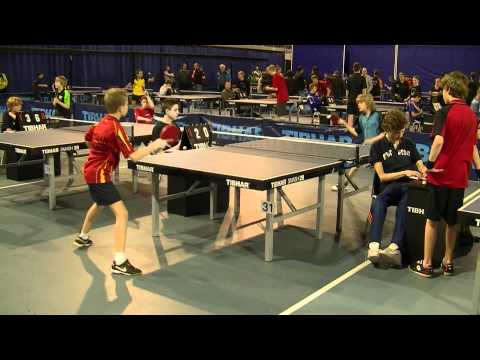 NK tafeltennis 2011 Wiebren en Gerjan