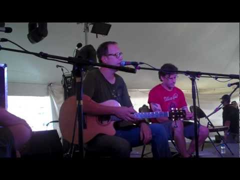 Chuck Garvey acoustic (complete set w/ interview)  w/ Vinnie Amico & Brendan Bayliss Summer Camp '12