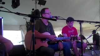 Chuck Garvey acoustic (complete set w/ interview)  w/ Vinnie Amico & Brendan Bayliss Summer Camp '12