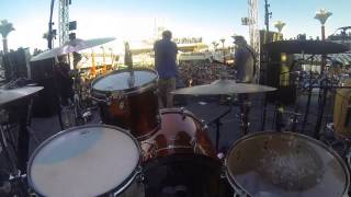 Dirty Heads BURIALS GoPro drum cam - 311 cruise to Jamaica
