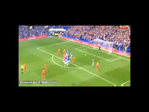 Luis Suarez - Free Kick - 2013 vs Everton!
