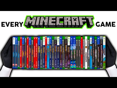 I Unboxed Every MINECRAFT Game EVER