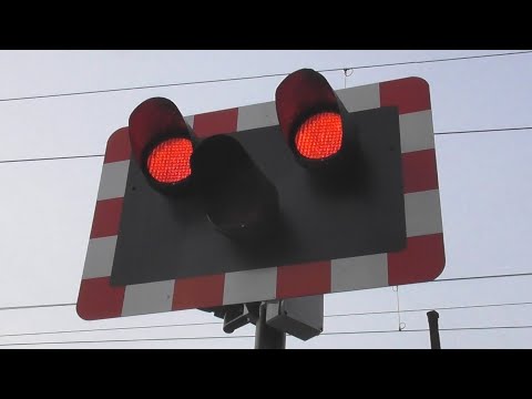 Railway Crossing - Serpentine Avenue in Dublin, Ireland