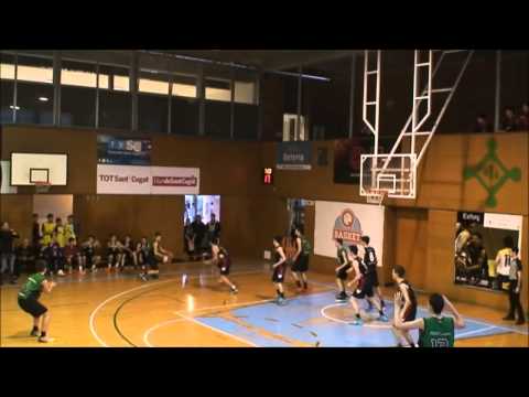 U.E. SANT CUGAT 1   84  -  JOVENTUT BADALONA A  87