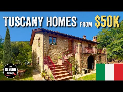 HOMES in TUSCANY from €45K! - 10 Stunning Properties for sale