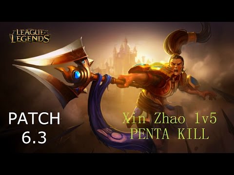 Xin Zhao 1v5 Penta Kill