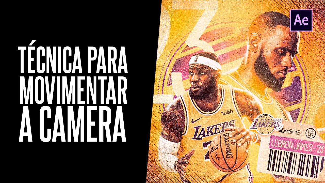 Técnica para movimentação de câmera (After Effects)