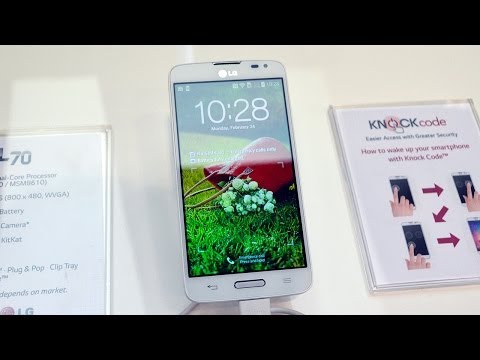 LG L70, impresiones MWC 2014