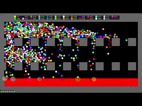 Survival Proliferation 44 - Marble Race in Algodoo