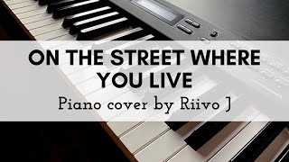 Vic Damone - On The Street Where You Live (Piano Cover)