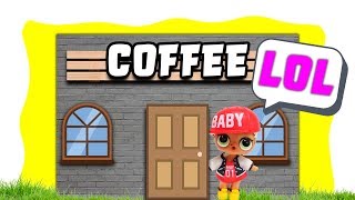The LOL Surprise Dolls MC Swag and Unicorn Hire The Incredibles for a New Coffee Shop!