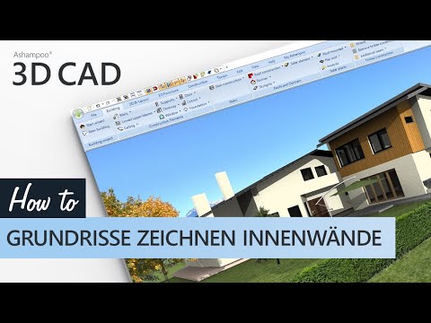 Ashampoo 3D CAD - Grundrisse zeichnen für Innenwände