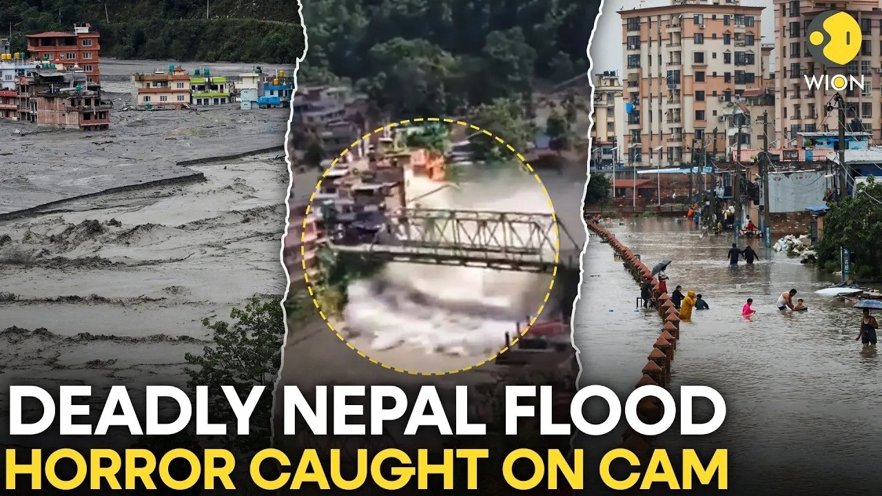 Nepal Floods LIVE: Monster Floods Sweep Away Homes, Roads & Bridges, Over 750 Missing | WION