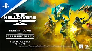 PlayStation Helldivers 2 - Tráiler de RESERVA en ESPAÑOL anuncio