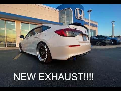 New 11th Gen Civic Si Oem/Remark Exhaust Comparison