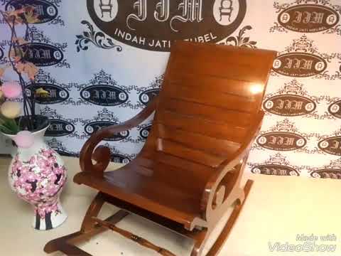 KURSI GOYANG JATI KURSI MALAS KURSI JEPARA INDAHJATIMEUBEL