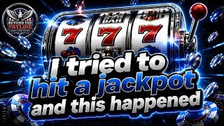  a weekend experiment to hit a jackpot at a couple casinos.