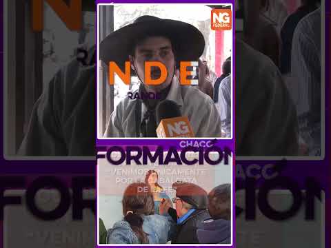 PEREGRINOS LLEGARON DESDE BUENOS AIRES A PAMPA DEL INDIO VENIMOS ÚNICAMENTE POR LA CABALGATA DE LA F