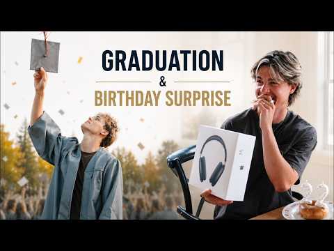 Rhett&rsquo;s Graduation + Brock&rsquo;s BIG Birthday Surprise ! He did not expect this!