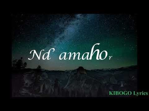 Ndi amahoro Indirimbo ya 125 Gushimisha  Imana by  Papi Cleve &Dorcas Video Lyrics Edited By KIBOGO