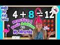 Basic Addition Practice 1 Kindergarten With Ms Miranda Math For Kids FWF