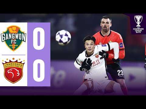 Gangwon FC 🇰🇷 vs Shanghai Port 🇨🇳 | Highlights | AFC Champions League Elite™
