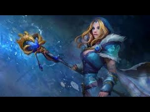 Crystal Maiden+Dazzle - like a carry!