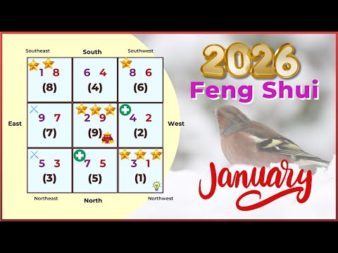 January 2026 Flying Star Feng Shui - Better Than December